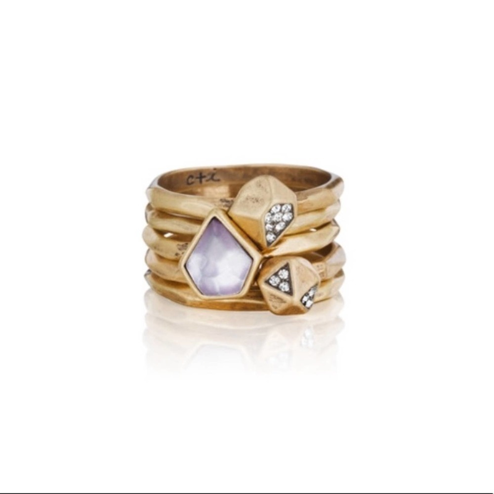 Geovista Stackable Rings - Picture 2 of 2